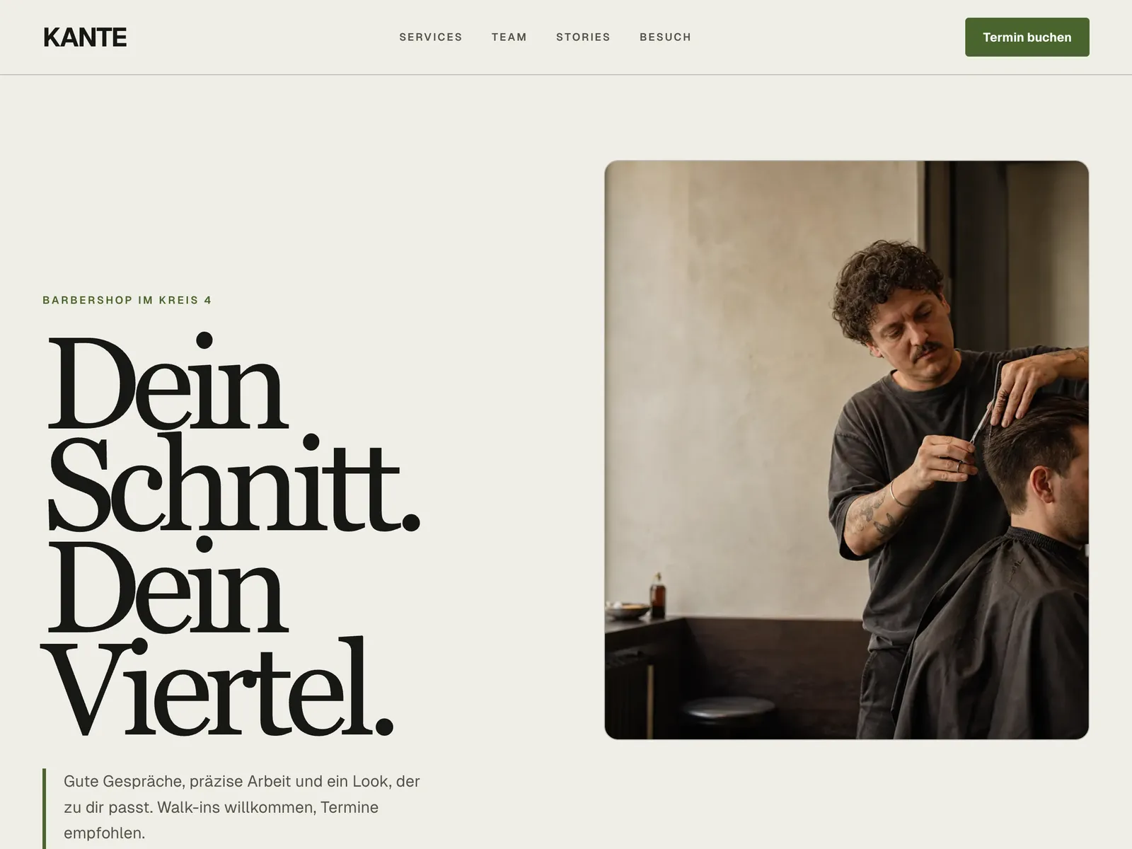 KANTE — Editorial
