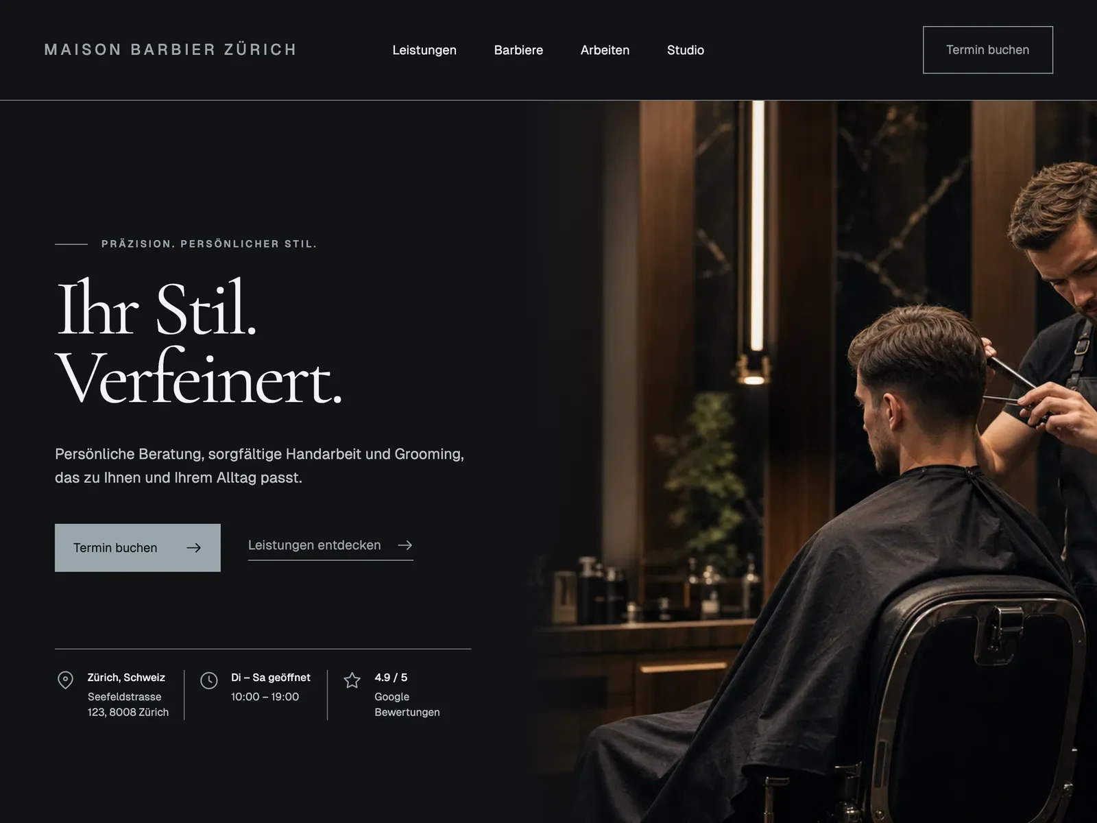 Maison Barbier Zürich — Ardoise
